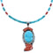 Multicolor Sterling Silver Navajo Bead Necklace Set AX102591