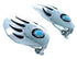 Sterling Silver Turquoise Bear Paw Navajo Clip On Earrings TX102974