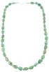 Authentic Sterling Silver Turquoise American Indian Navajo Bead Necklace TX104334