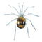 Tiger Eye Sterling Silver Native American Spider Pin SX104614
