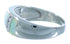 Opal Inlay And Sterling Silver Ring Size 7-3/4 EX53237
