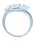 Sterling Silver Cubic Zirconia Ring Size 5-3/4 Jewelry AS55149