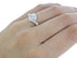 Sterling Silver Cubic Zirconia Ring Size 5-3/4 Jewelry AS55149