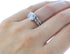 Southwest Jewelry Silver CZ Wedding Ring Set Size 9-1/2 RS55491