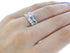 Cubic Zirconia Sterling Silver Wedding Ring Set Size 8-3/4 AS55178