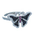 Butterfly Cubic Zirconia Sterling Silver Ring Size 7 Jewelry AS54974