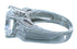 Cubic Zirconia Authentic Sterling Silver Ring Size 9 AX71337