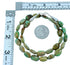 Sterling Silver Southwest Kingman Turquoise Bead Necklace SX106674
