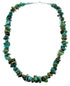 Southwestern Sterling Silver And Turquoise Jewelry Bead Necklace SX106690