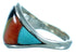 Southwestern Multicolor Inlay Jewelry Ring Size 7-3/4 YS58411