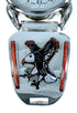Multicolor Inlay Sterling Silver Southwest Eagle Watch FX24455