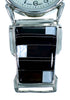 Sterling Silver Mother Of Pearl Black Jade Southwest Watch YX77796