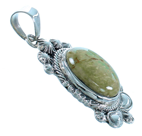 Silver Pendant Turquoise Jewelry IS59908