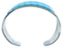 Turquoise Inlay And Sterling Silver Zuni Cuff Bracelet RX107144