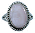 Genuine Sterling Silver Pink Shell American Indian Jewelry Ring Size 7-3/4 RX107660