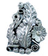 Navajo Indian Genuine Sterling Silver Leaf And Flower Ring Size 5-3/4 RX108794