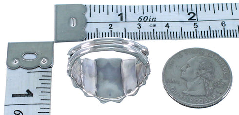 Native American Sterling Silver Eagle Navajo Jewelry Ring Size 14-1/4 SX108006