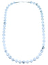 American Indian Sterling Silver And Howlite Bead Necklace RX107924