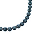American Indian Sterling Silver Hematite Bead Necklace RX107853