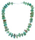 Navajo Indian Turquoise And Sterling Silver Bead Necklace SX108049