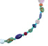 Genuine Sterling Silver Multicolor Bead Navajo Treasure Necklace SX108100