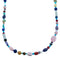 Navajo Multicolor And Sterling Silver Bead Treasure Necklace SX108103