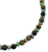 Genuine Sterling Silver Turquoise And Tiger Eye Navajo Bead Necklace SX108128