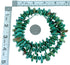American Indian Kingman Turquoise And Sterling Silver Bead Necklace SX108129