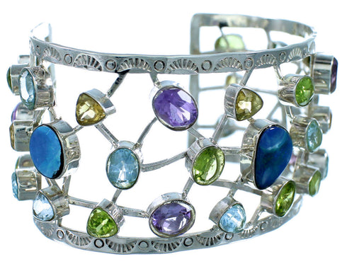 Multicolor Gem Stone Southwest Bracelet Jewelry GS57397