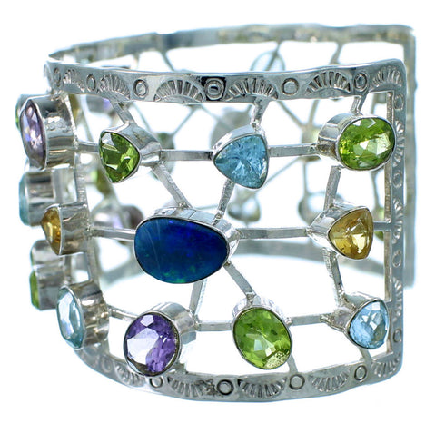 Multicolor Gem Stone Southwest Bracelet Jewelry GS57397