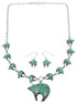 Native American Mesa Design Bear Multicolor Link Necklace Set PX37990
