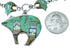 Native American Mesa Design Bear Multicolor Link Necklace Set PX37990
