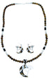 WhiteRock Multicolor Kokopelli Pendant Necklace Earrings Set GS74421