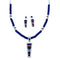 Sterling Silver Zuni Multicolor Sun Bead Necklace Set SX109216