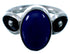 Sterling Silver And Lapis Navajo Ring Size 5-3/4 SX109440
