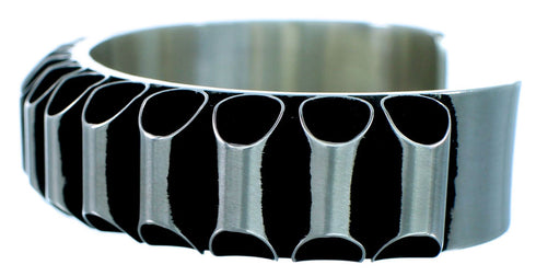 Navajo Genuine Sterling Silver Cuff Bracelet SX110408