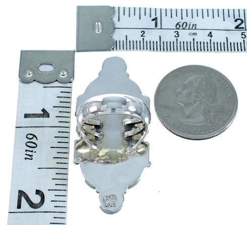 Navajo Turquoise Sterling Silver Ring Size 5-3/4 RX110609