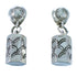 Navajo Stering Silver Post Dangle Earrings SX110723