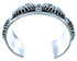 Navajo Authentic Sterling Silver Cuff Bracelet SX111215