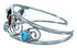 Turquoise Coral Sterling Silver Flower Leaf Navajo Cuff Bracelet JX130243