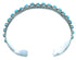 Sterling Silver Zuni Turquoise Needlepoint Cuff Bracelet SX112539