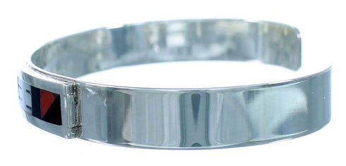Multicolor Sterling Silver Zuni Cuff Bracelet AX127648