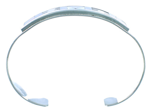 Multicolor Sterling Silver Zuni Cuff Bracelet AX127648