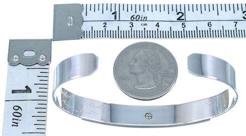 Multicolor Sterling Silver Zuni Cuff Bracelet AX127648