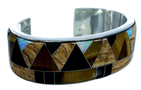 Sterling Silver Multicolor Whiterock Bracelet RX112749