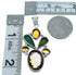 Sterling Silver Multicolor Southwestern Pendant SX112848