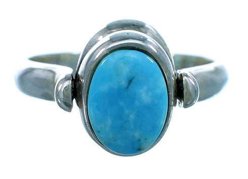 Turquoise Multicolor Inlay Reversible Ring Size 4-3/4 LX113264