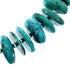 Navajo Sterling Silver Turquoise Bead Necklace RX114009