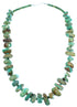 Sterling Silver Turquoise Native American Bead Necklace RX113932