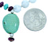 Multicolor Genuine Sterling Silver Feather Lariat Bead Necklace RX114284